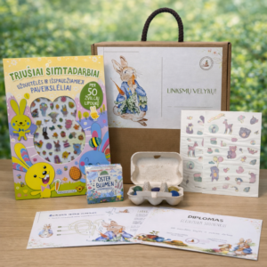 velykų bobutės dovana: kiškio pilkio lobis