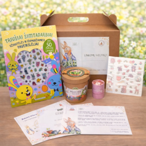 velykų bobutės dovana: kiškio Švilpio lobis