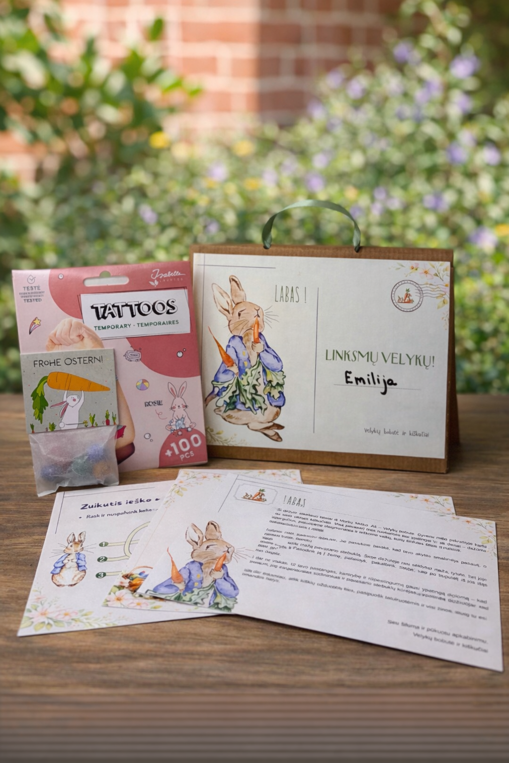 velykų bobutės dovana: kiškio grikio lobis