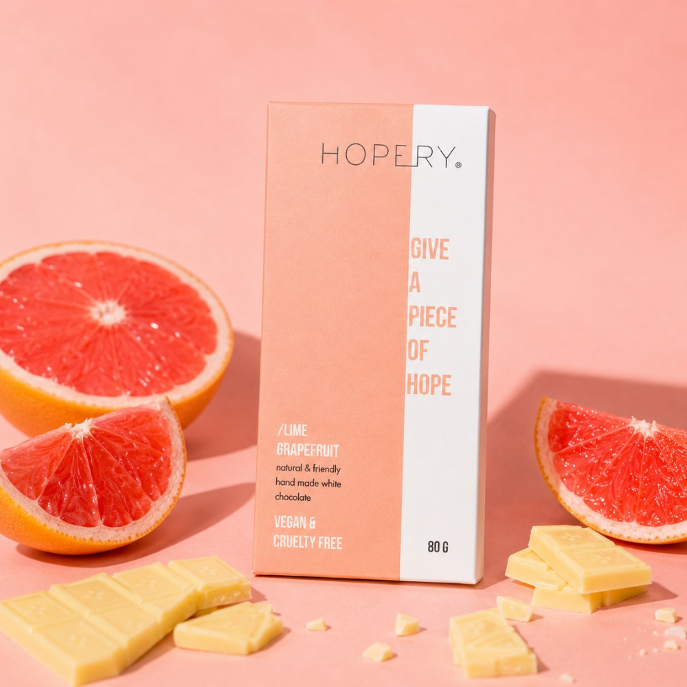 Natūralus vonios šokoladas Lime Grapefruit 80 g