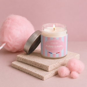 Kvapni sojų vaško žvakė Cotton Candy 180 g