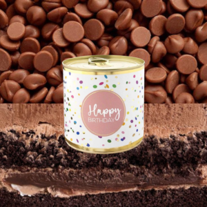 Staigmena-pyragėlis skardinėje  | Happy Birthday Brownie