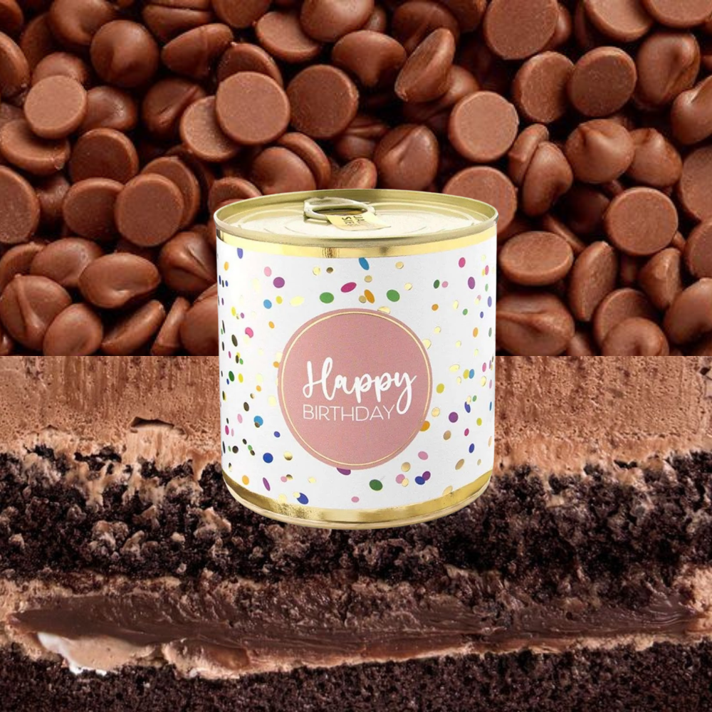 Staigmena-pyragėlis skardinėje | Happy Birthday Brownie
