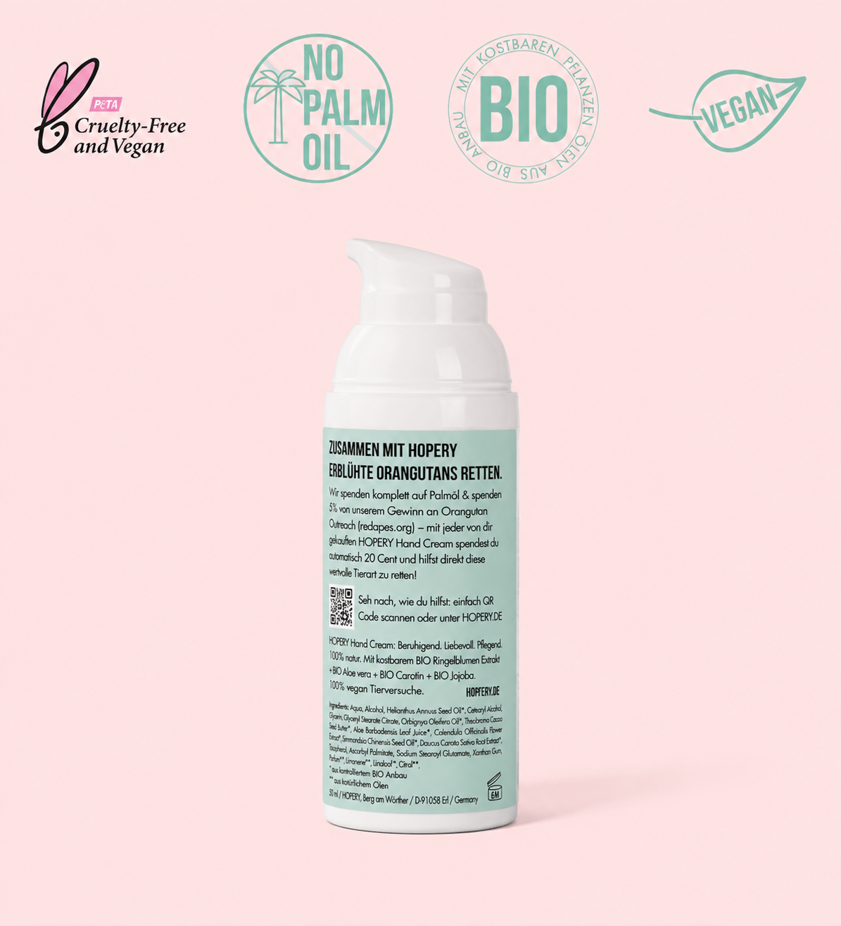 Bamboo rankų kremas 50 ml - Image 3