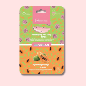 Dviguba veido kaukė Pink Clay