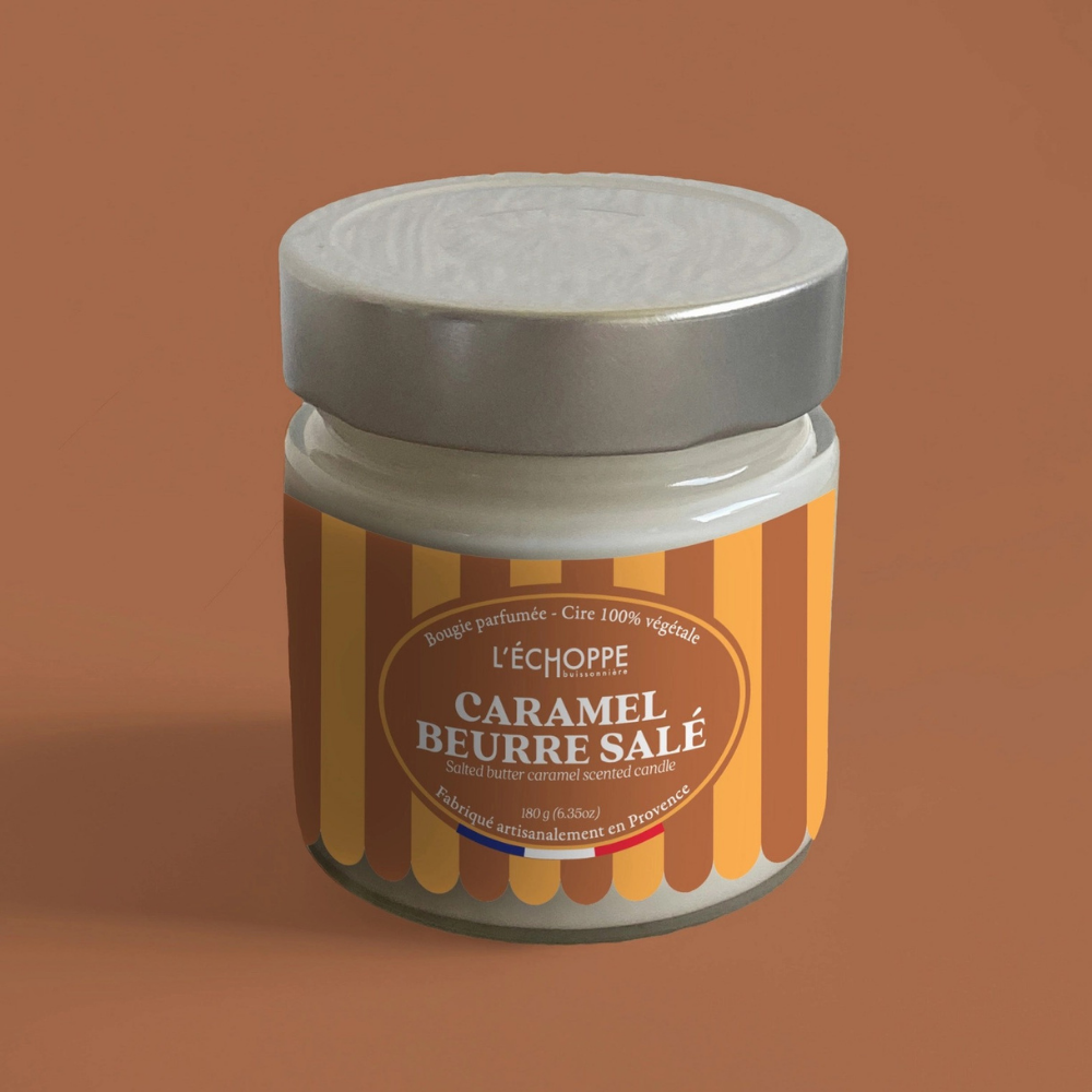 Sūrios karamelės kvapo žvakė | 180 g - Image 3