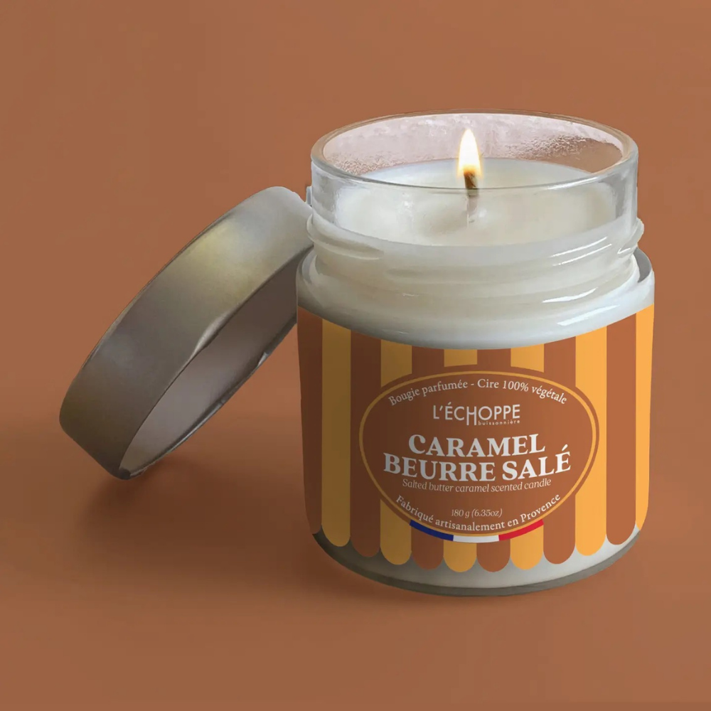 Sūrios karamelės kvapo žvakė | 180 g - Image 2